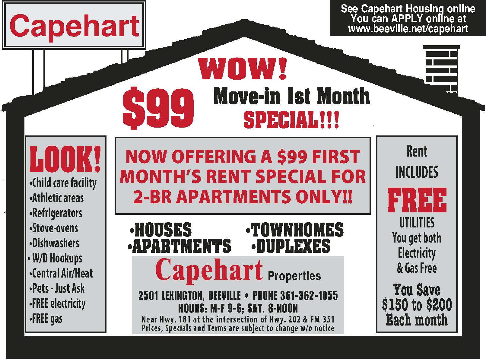Capehart Properties Beeville, Texas
